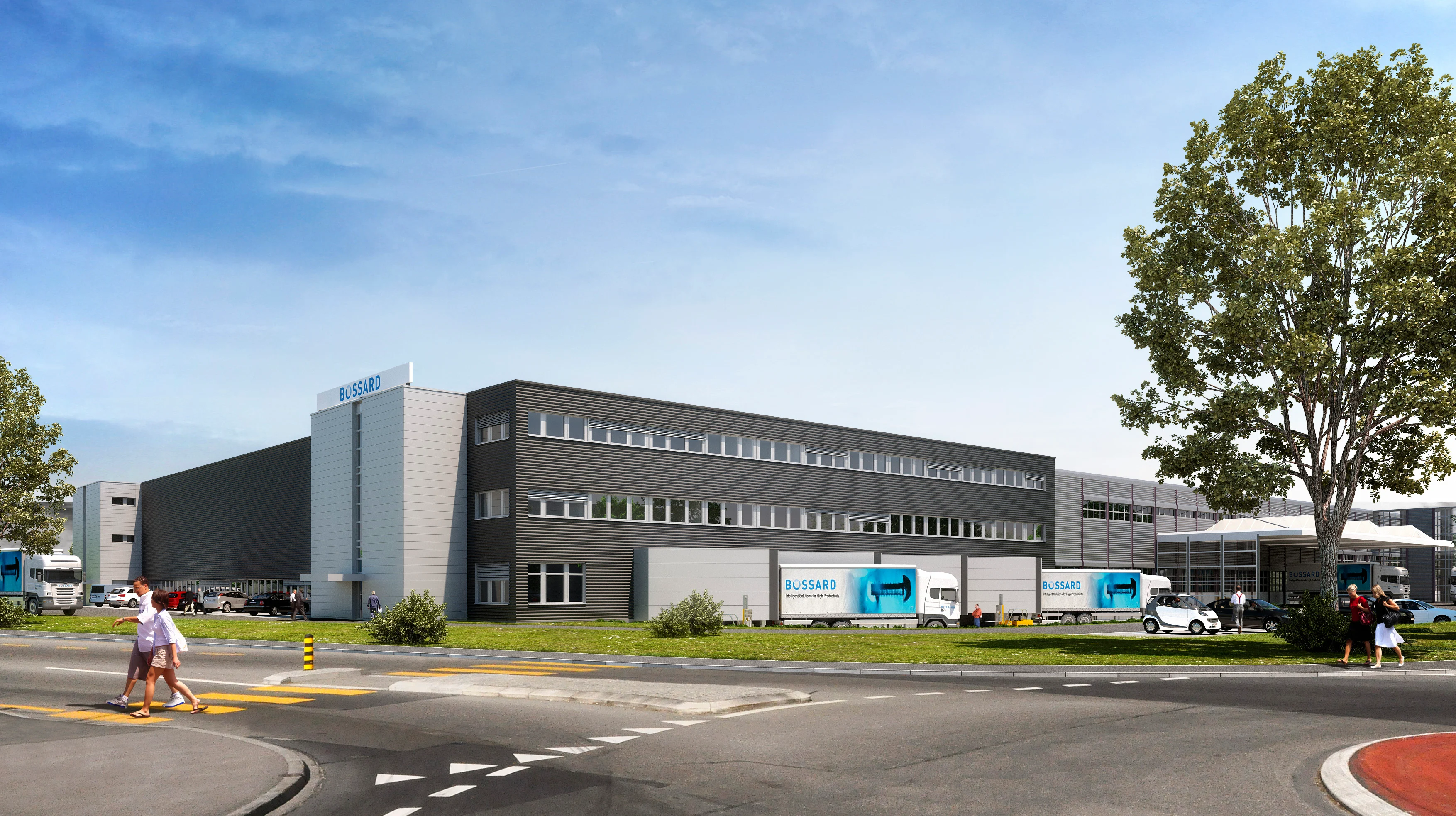 Bossard Company building in Zug, Switzerland