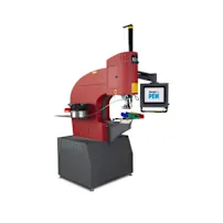Czerwona prasa Haeger, model 824 WindowTouch5e do instalacji self-clinching fasteners