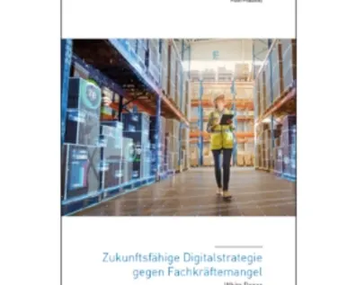 Whitepaper-Cover zur Digitalstrategie gegen Fachkräftemangel