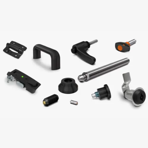 Verschiedene Bedienelemente und Zugangslösungen