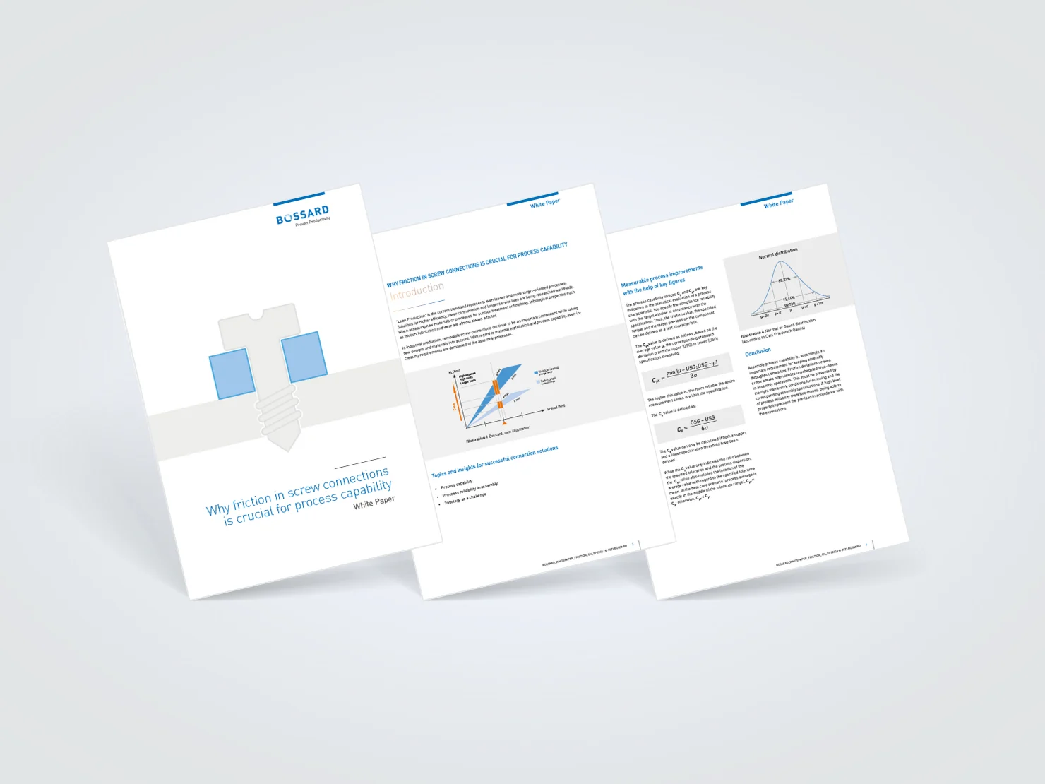 Anteprima dell'attrito nelle connessioni a vite