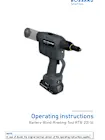 Thumbnail Operating Instructions RTB-20 S