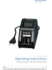 Thumbnail Operating Instructions Battery Charger