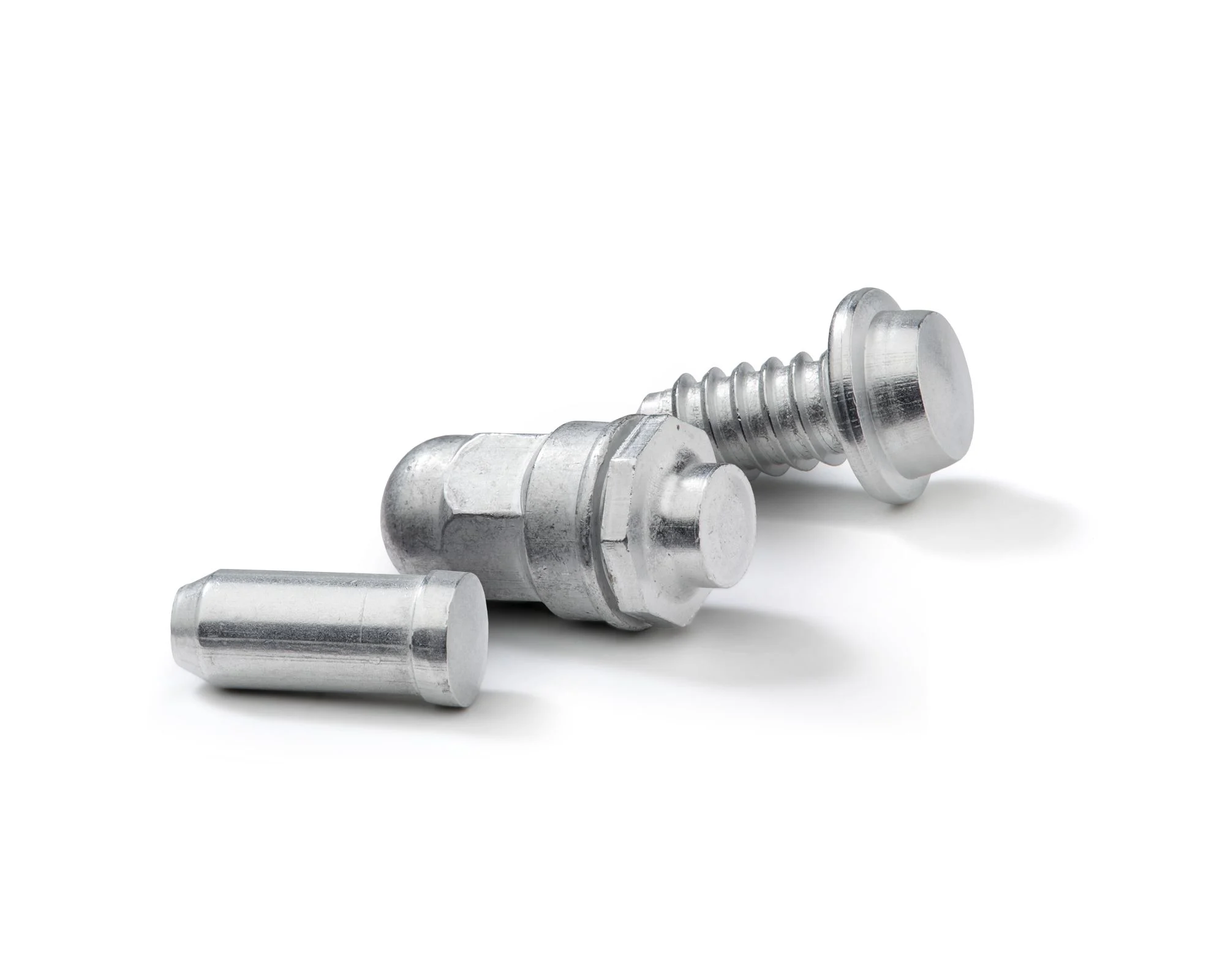 Cận cảnh ba đinh hàn nhôm Stanley Tucker khác nhau