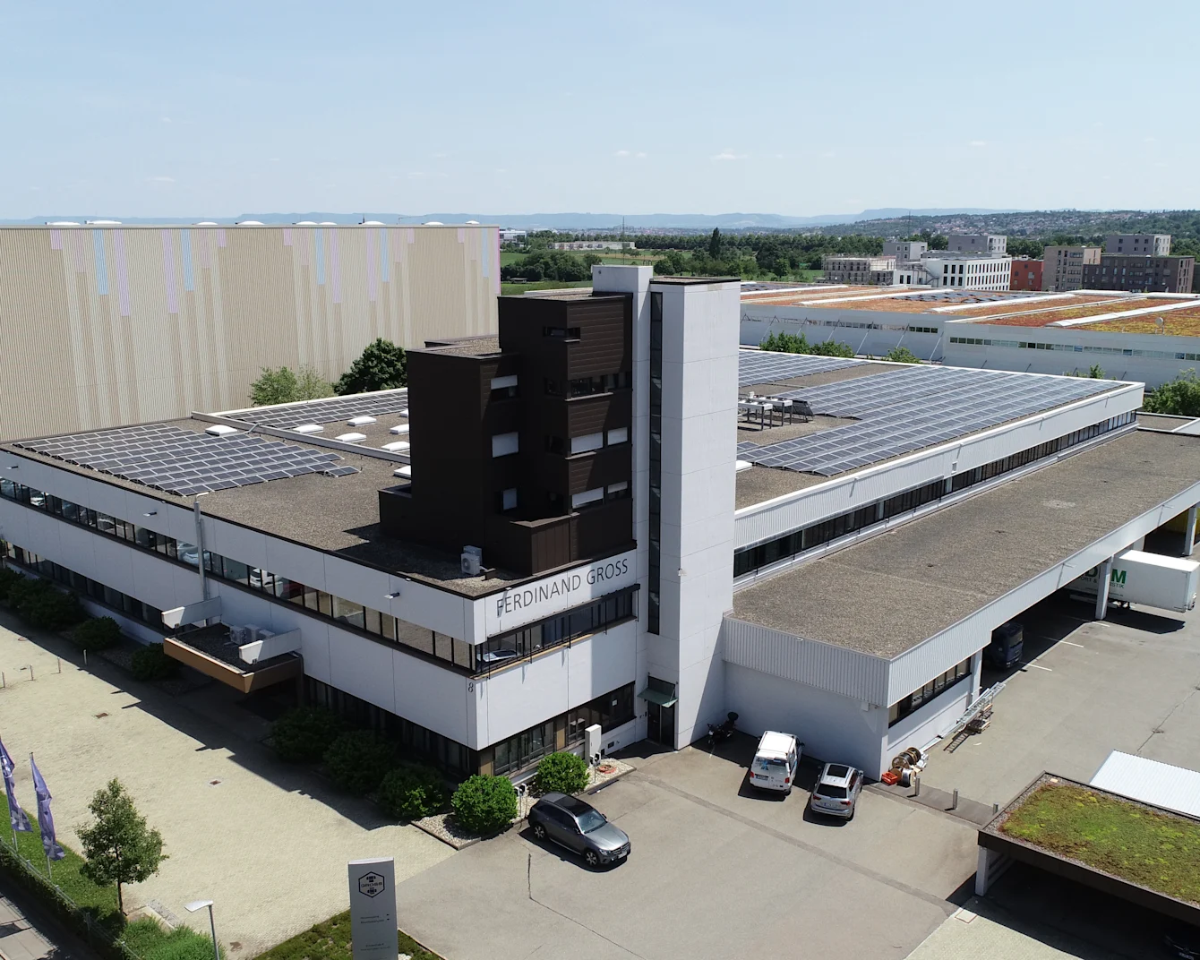 Standort Leinfelden-Echterdingen der Bossard Deutschland GmbH, vormals Ferdinand Gross GmbH