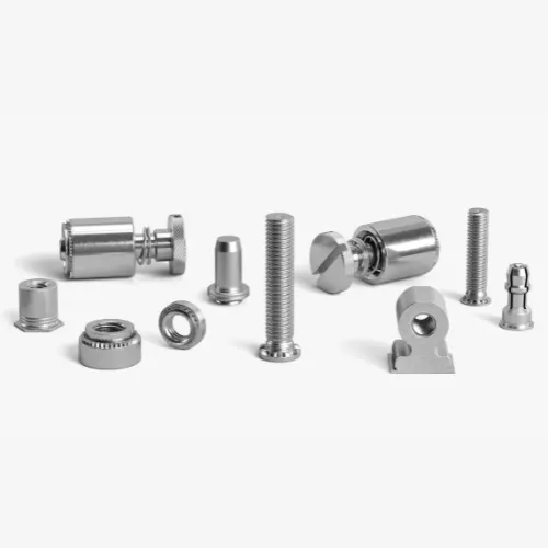 Verschiedene Einpressbefestiger für die Blechverbindung