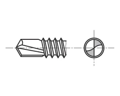 Stamped drill points: safe and secure drilling without the need for prior centre punching