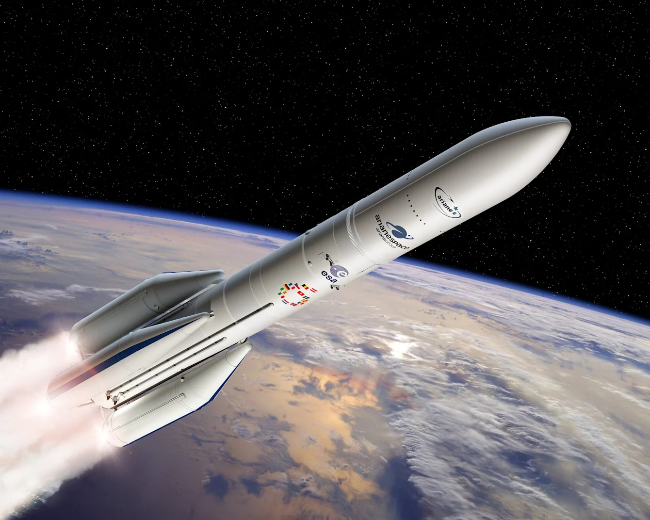 Ariane 6 design draft
