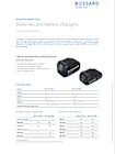 Thumbnail Factsheet Batteries and Chargers