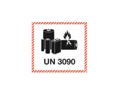 Logo pin Lithium UN 3090