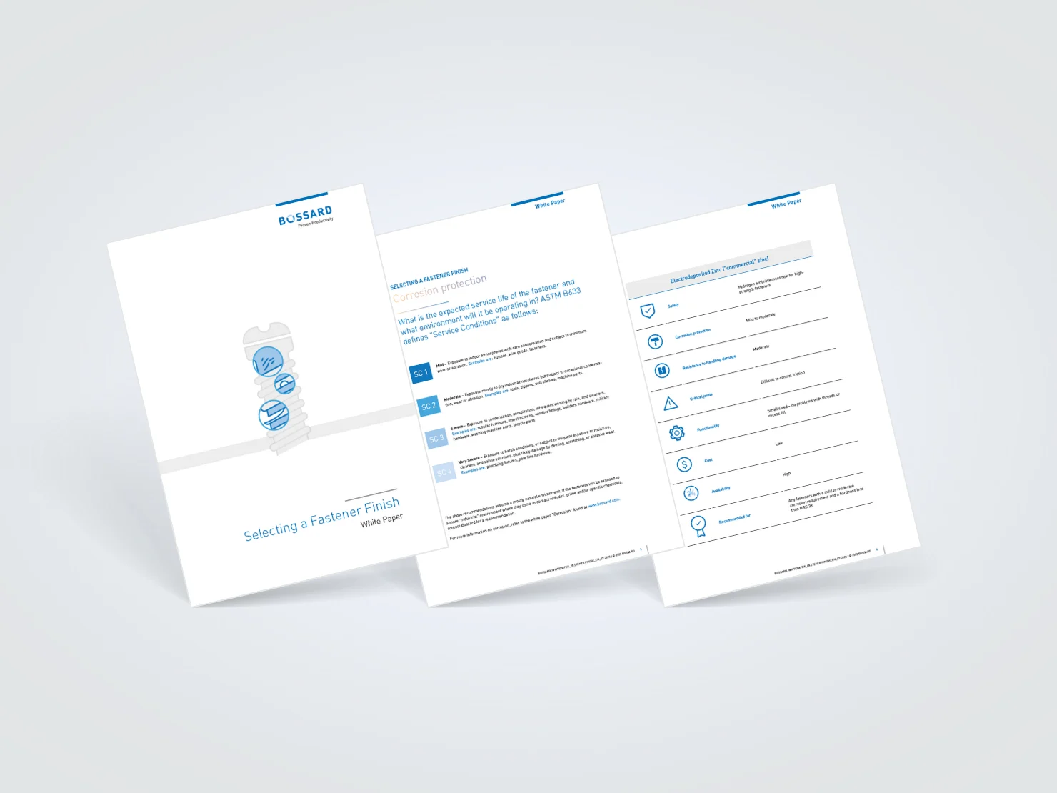 Auswahl eines Befestigungsoberflächen-Teasers