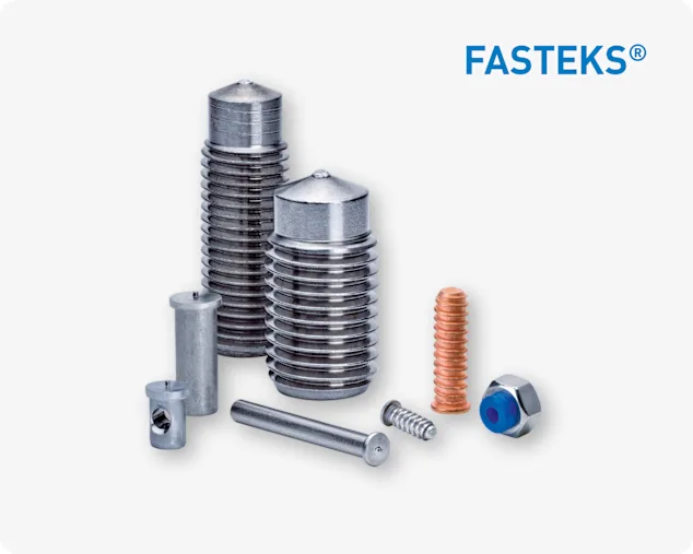 FASTEKS® WELKO 커패시터 방전식 스터드 용접 시스템은 스터드, 부시, 핀, 접지 태그 등 다양한 용접용 패스너와 함께, 수동 및 자동 스터드 용접기를 포함한 최신 용접 장비를 제공합니다.