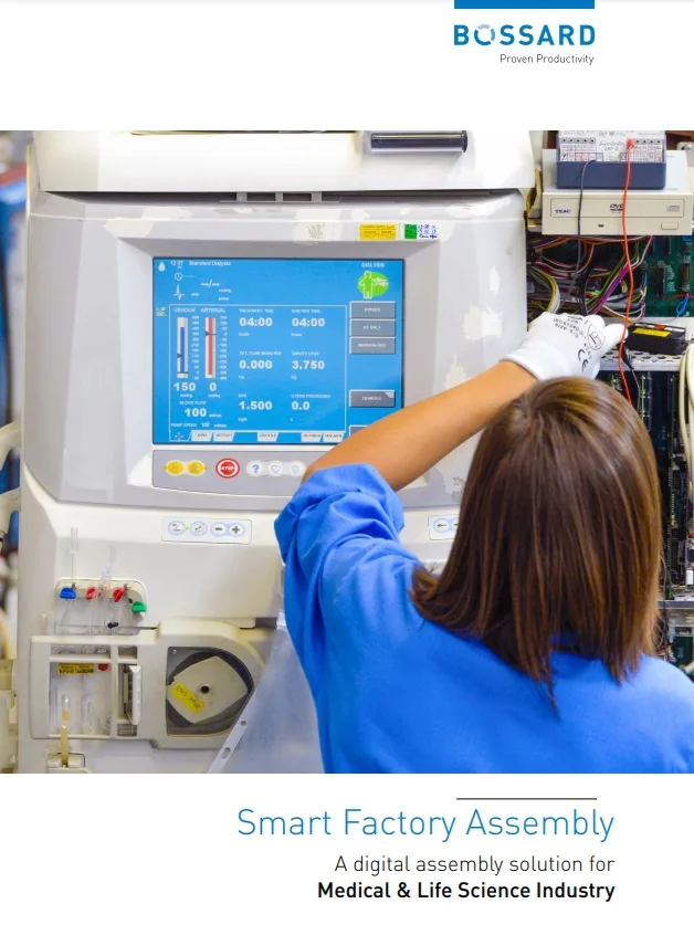 Miniatyr Bossard Smart Factory Assembly broschyr