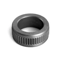 A FASTEKS compression limiter in a round, unheaded version on white background.