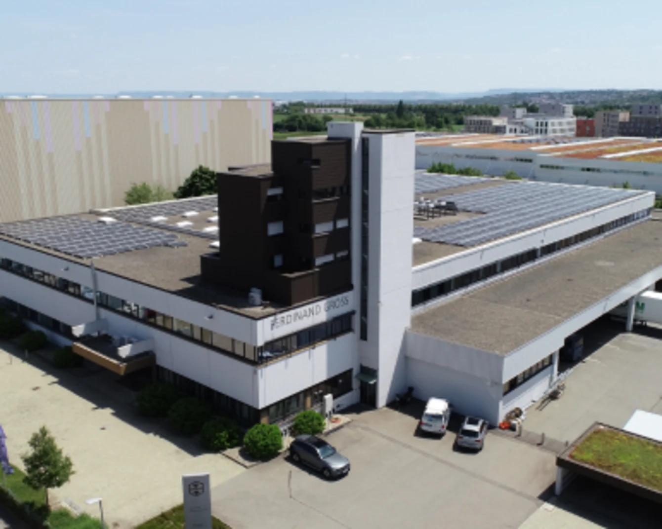 Standort Leinfelden-Echterdingen der Bossard Deutschland GmbH, vormals Ferdinand Gross GmbH