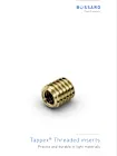Miniatyrbilde for Tappex Threaded Inserts Brosjyre
