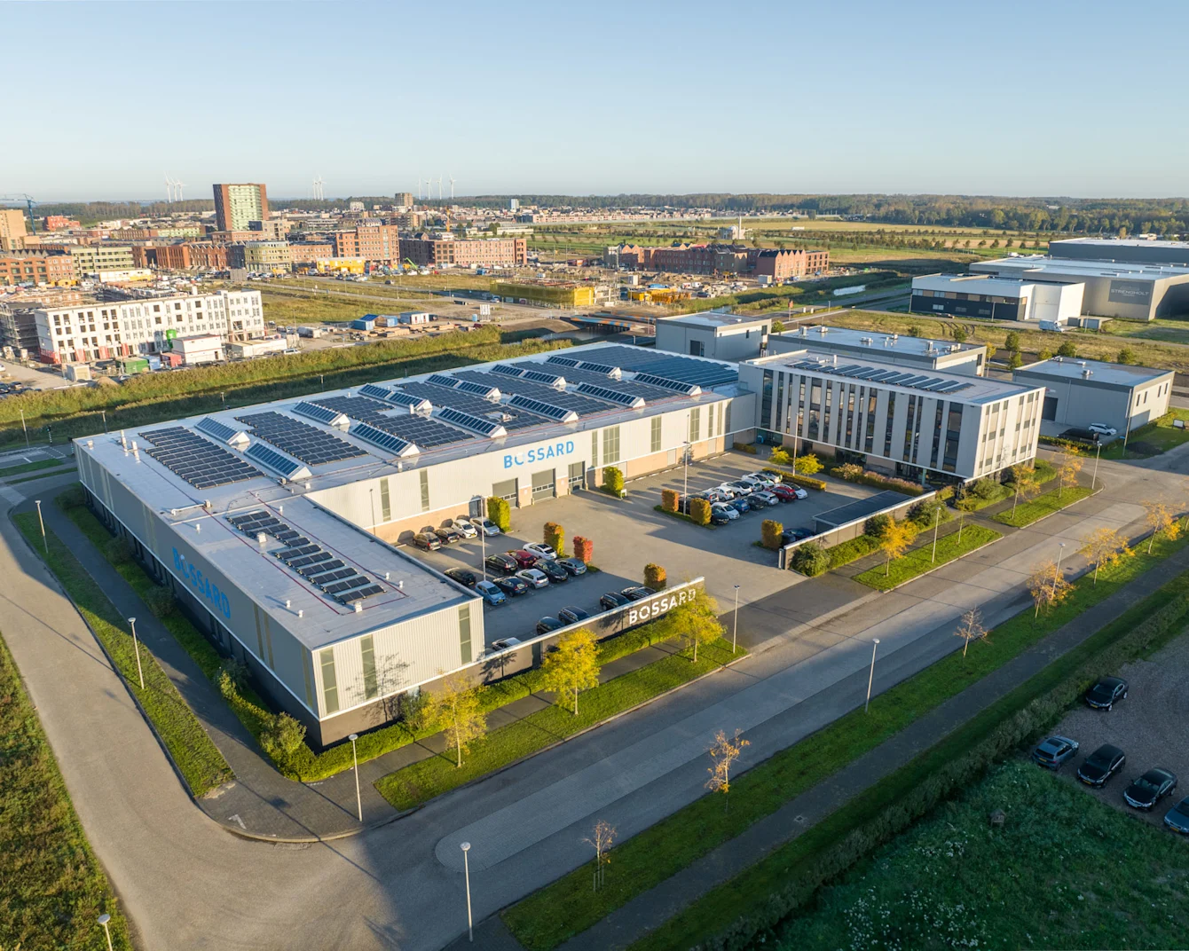 Showroom Bossard Nederland Almere
