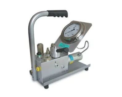 A miniBooster M-HC7 portable pressure booster system on white background
