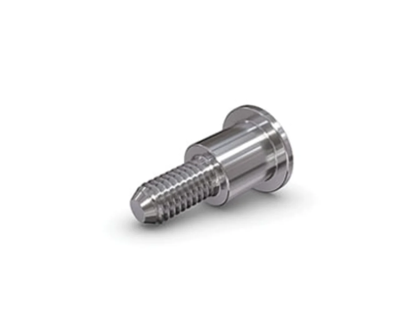 cnc drejet emne med gevind
