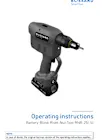 Thumbnail Operating Instructions RNB-25 S