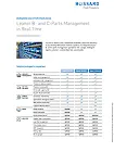 Bossard solution overview document showing Level-B and C-Parts Management in real-time with product comparison table and warehouse shelving image.