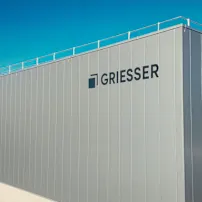 The building of the Griesser AG in Aadorf Switzerland