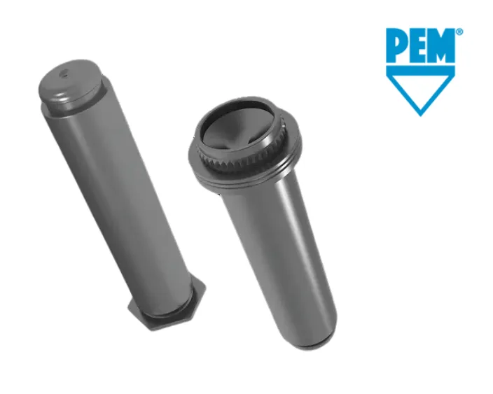 Übersicht von zwei PEM eConnect Bauteile für E-Mobilität.