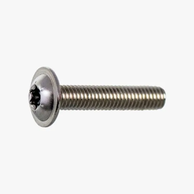 buttonhead flangebolt torx rustfrit stål