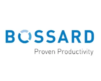 Bossard-Logo mit dem Slogan "Proven Productivity"