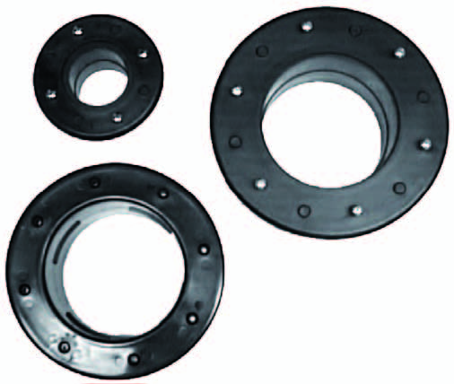 AquaForte Doorvoer met tegenflens 50mm