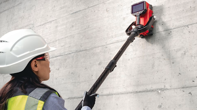 Системи сканування Hilti легко виявлять приховані труби, електричні дроти під напругою чи арматуру.