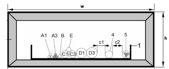 Mixed cable opening including conduit