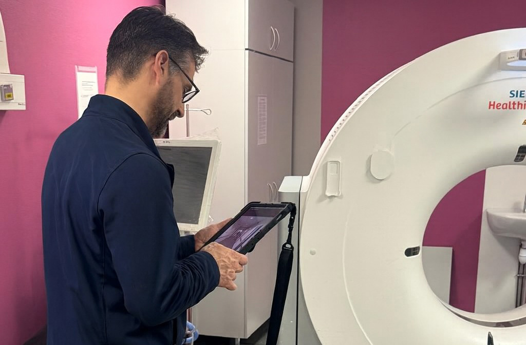 Exaconcept tablet inspection healthcare