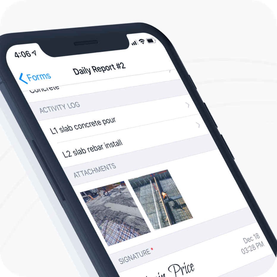 Forms - Daily Reports