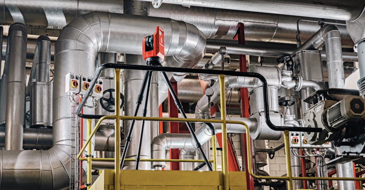 HVAC jobsite pipes