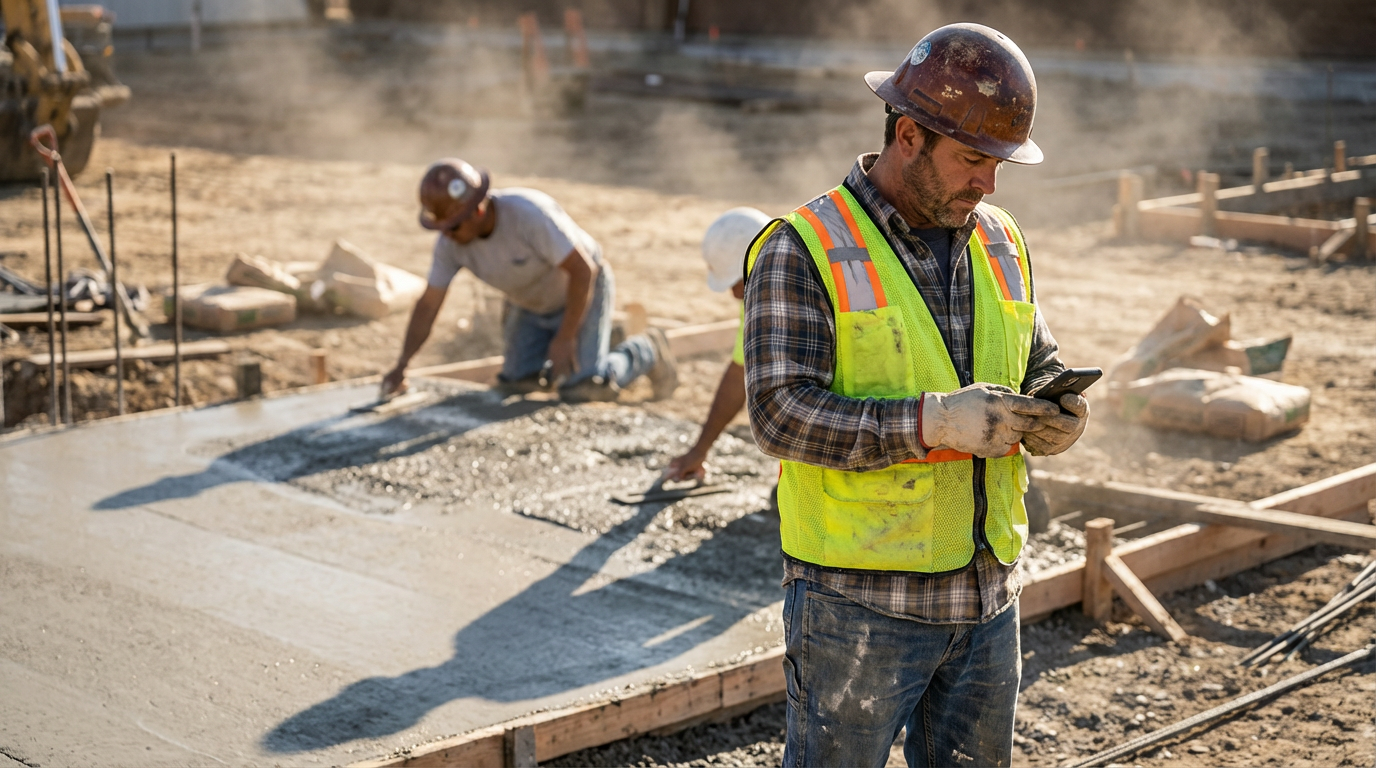 How concrete contractors use software to stay on schedule when every pour is time-sensitive
