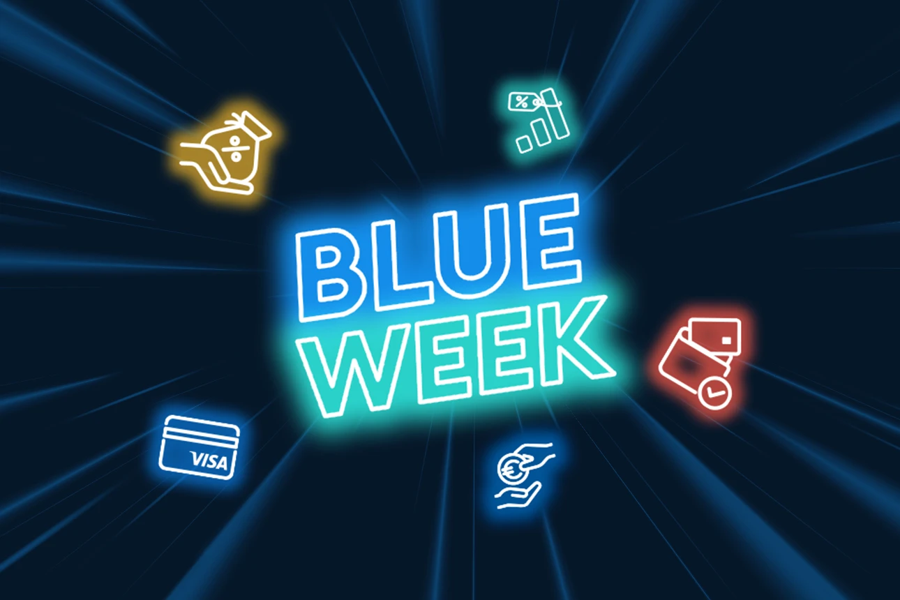 Motive zur Aktionswoche "Blue Week"