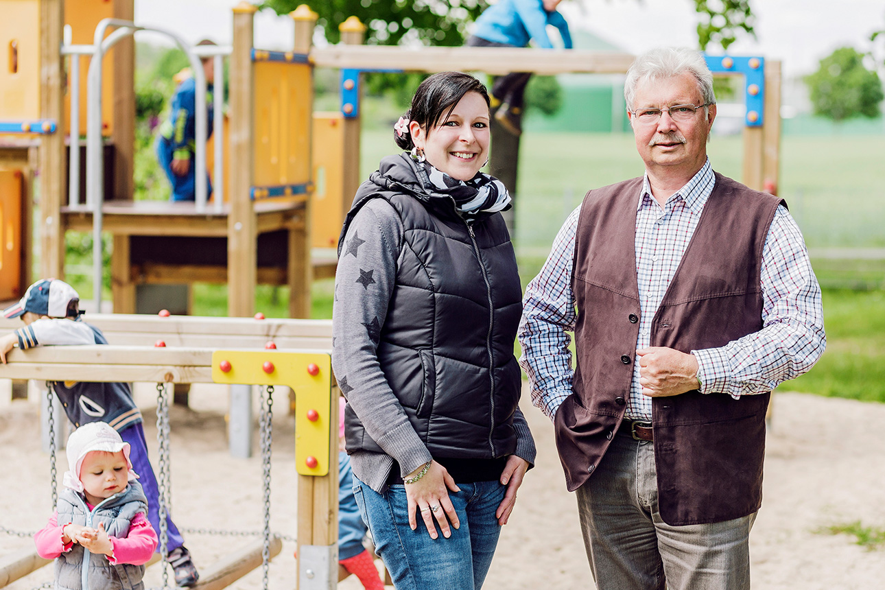 Die Kita erhält seit 2009 Strom der Biogasanlage kostenfrei