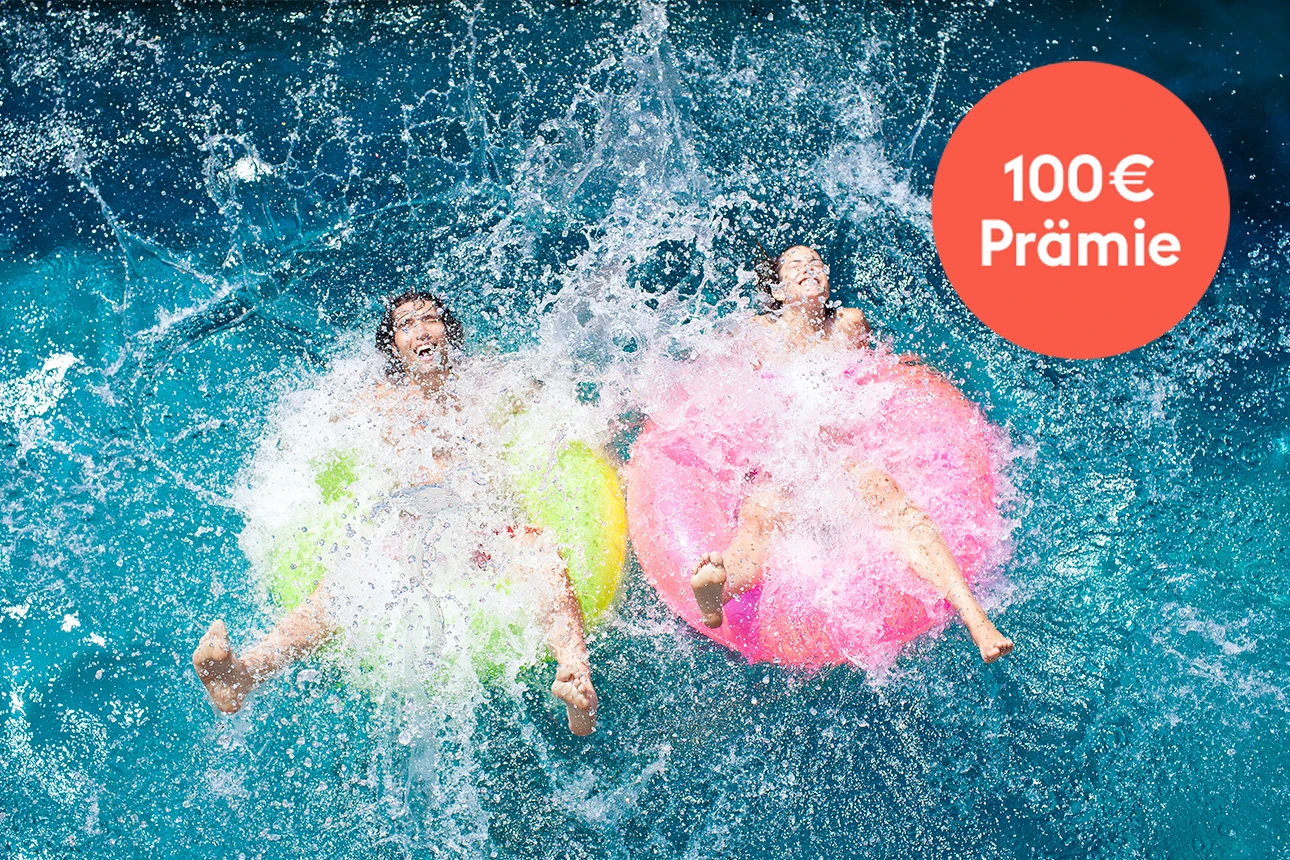 100 € Prämie sichern und Sommer genießen