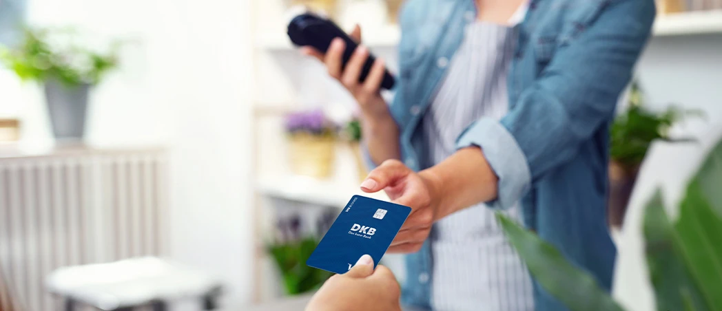 Bezahlvorgang mit der DKB-VISA-Business-Card