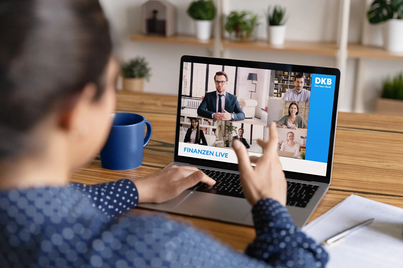Finanzen live im digitalen Kundengespräch.