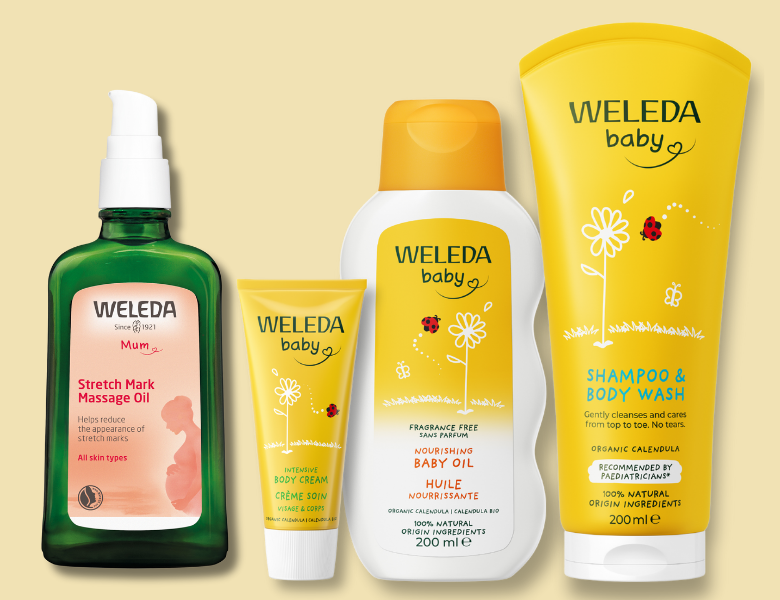 Weleda Mor & Barn produkter