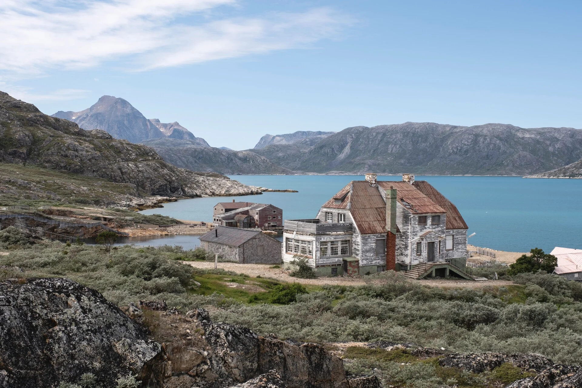 The abandoned mining town of Ivittuut, Greenland. Credit: Tommy Simonsen. The abandoned mining town of Ivittuut, Greenland. Credit: Tommy Simonsen.