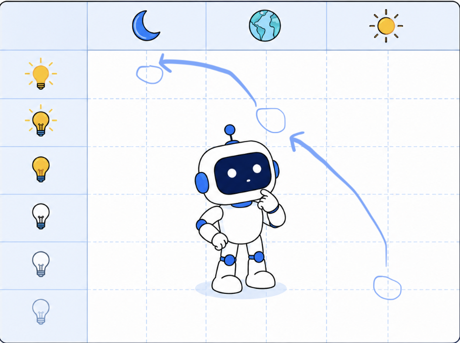 Robot in Table
