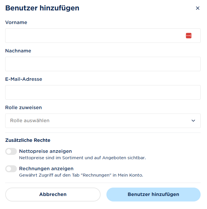 Afbeelding 2 Gebruiker toevoegen en rolkeuze