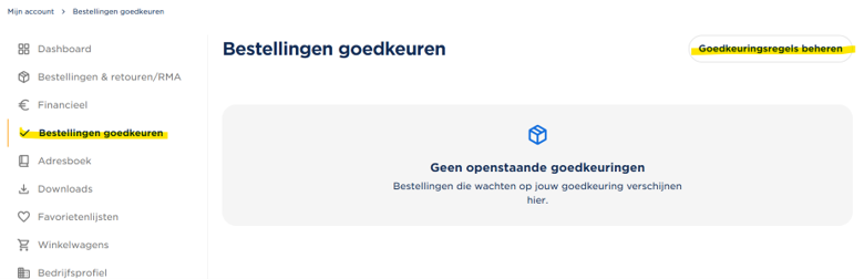 Afbeelding 4 Toevoegen goedkeuringsregel