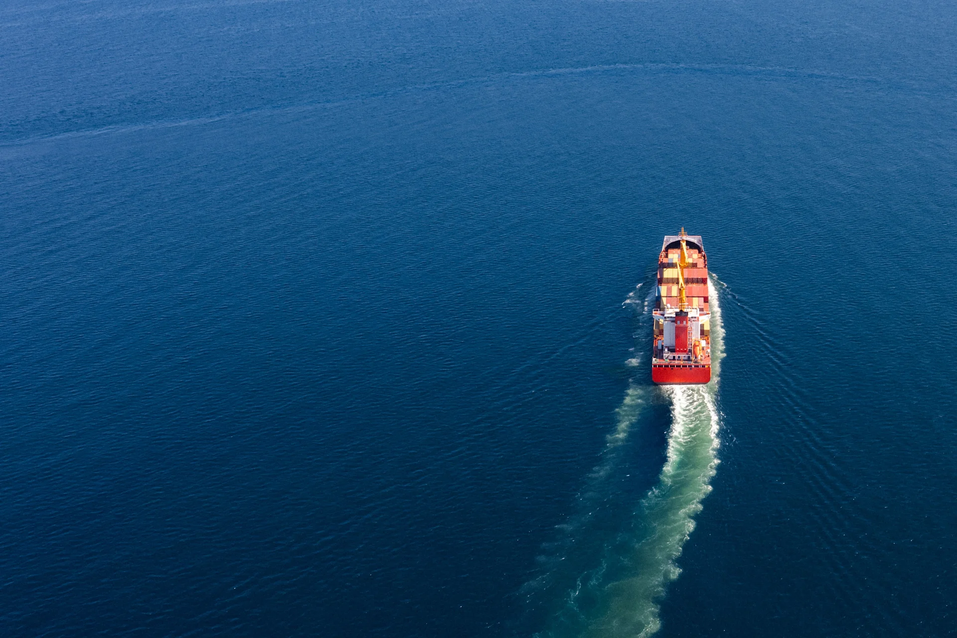 Container Cargo Freight Shipping - cropped