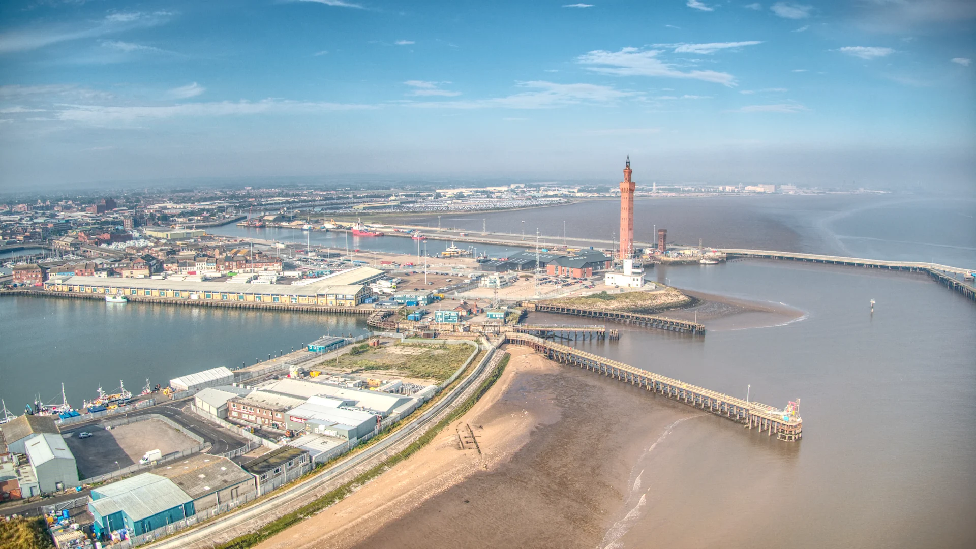 Grimsby Arial Image