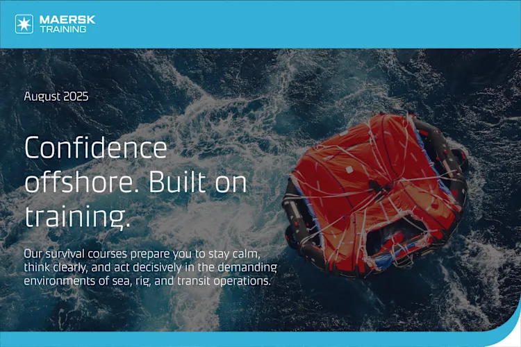 Confidence offshore, built on training (August 2025)