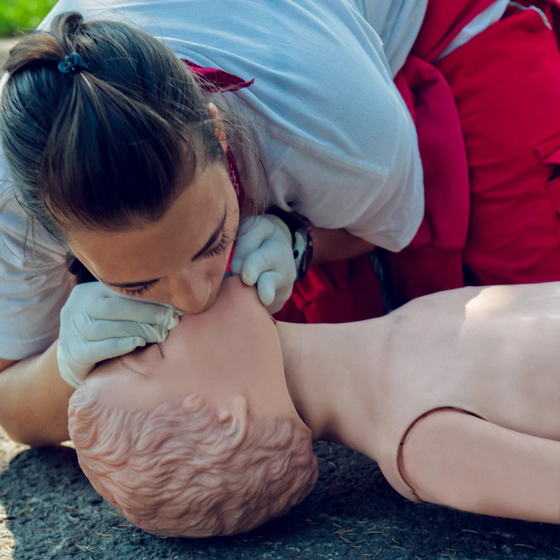 First AId breathing exercise